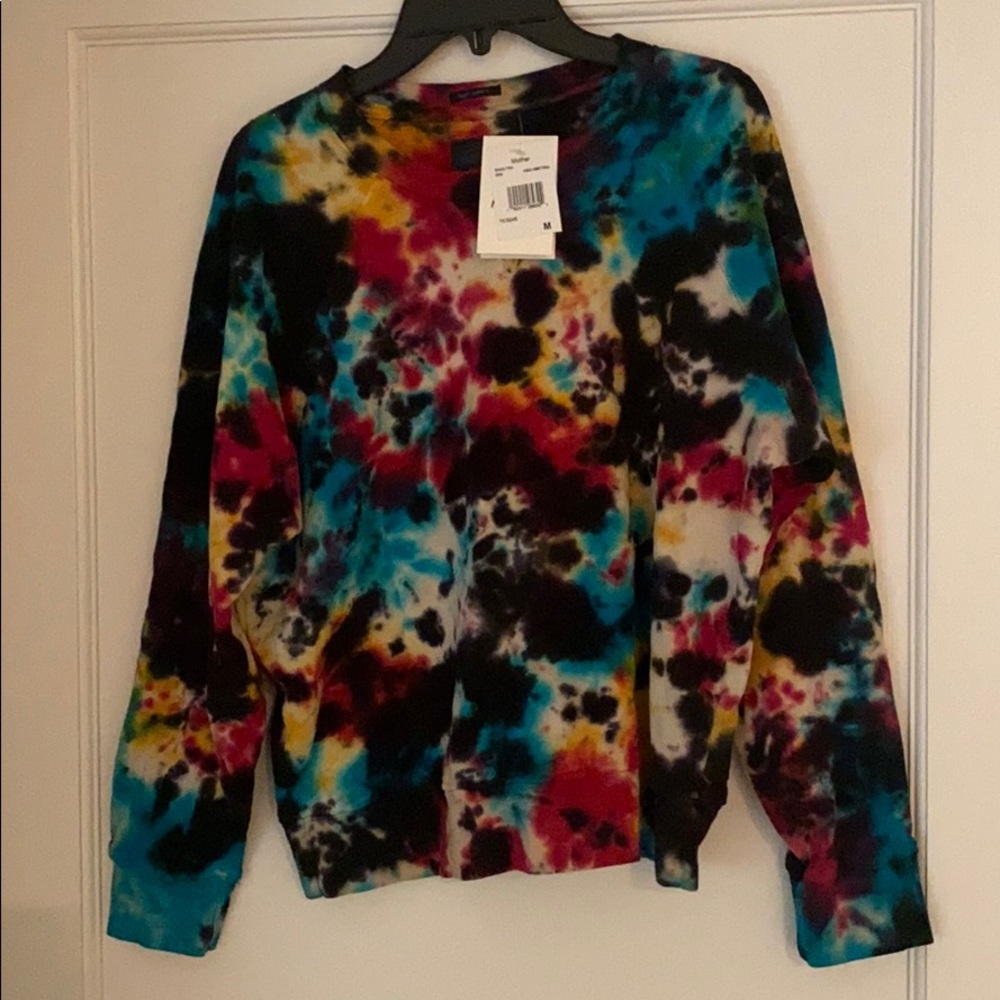 Mother tie dye sweatshirt. NWT